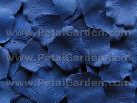 Blueberry silk rose petals